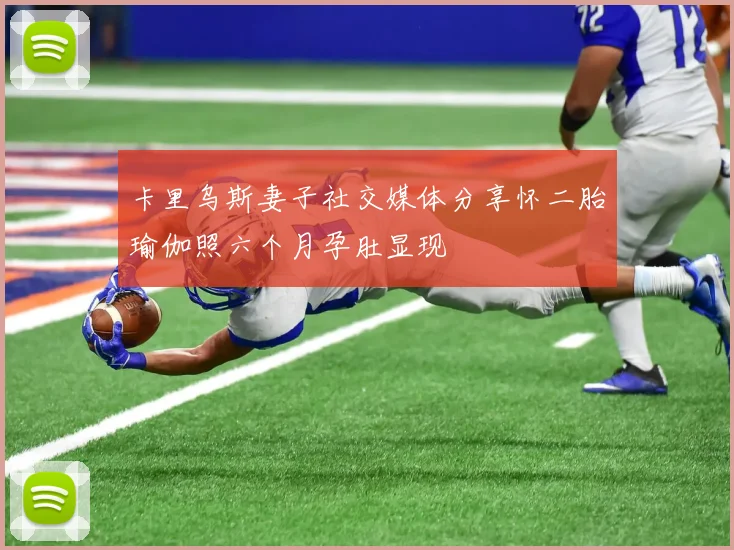 卡里乌斯妻子社交媒体分享怀二胎瑜伽照六个月孕肚显现